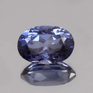 AAA 13x9MM Flawless Ceylon Blue Sapphire Oval Gemstone Cut Loose Transparent Cut - Picture 1 of 4