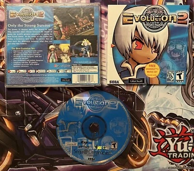 Evolution 2 Far Off Promise Complete Sega Dreamcast DC II Sting ESP Evo - Image 1 of 4