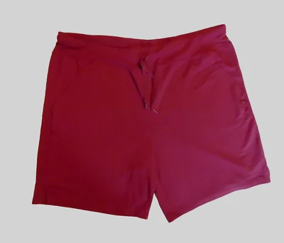 Pantalones cortos cómodos informales para mujer de Athletic Works color vino púrpura talla 22 nuevos sin etiquetas Foto 1 de 4