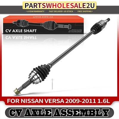 Front Right Auto Trans CV Axle Shaft Assembly for Nissan Versa 2009-2011 L4 1.6L - Image 1 of 4