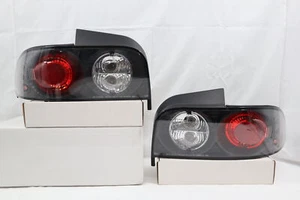 New Euro Style Tail Lights (Black) Fit-1993~1998~2001 Subaru Impreza GC8 4D 22B - Picture 1 of 7