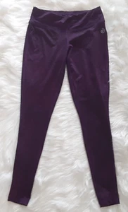 Be Inspired Compression Work Out Pants Women's Size Small Purple - Picture 1 of 9