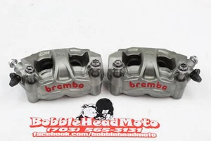 PINZA DE FRENO DELANTERO IZQUIERDO DERECHO KAWASAKI NINJA ZX10R 16-20 ZX FABRICANTE DE EQUIPOS ORIGINALES B4 - Imagen 1 de 11