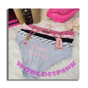 🌈 5 Pack Juicy Couture Bikini Panties XL Fun Colors 🌈 - Picture 1 of 5