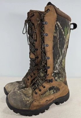 Botas de serpiente impermeables Rocky 16" Pro-Light para hombre talla 10 W cuero camuflado caza Foto 1 de 4