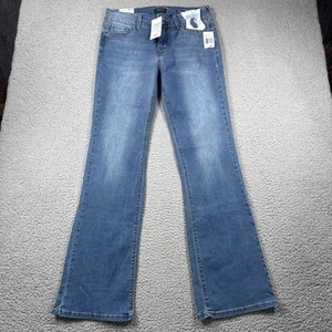 Curve Appeal Jeans Womens 10/30 Blue Curve Creator High Rise Boot Stretch NWT - Picture 1 of 15