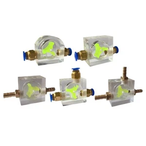 Water Flow Indicator Multiuse Sturdy Water Flow Meter for Computer PC Laptop - Afbeelding 1 van 32