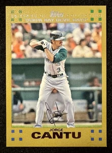 2007 Topps - Jorge Cantu #419 Gold /2007 Tampa Bay Devil Rays - Bild 1 von 2