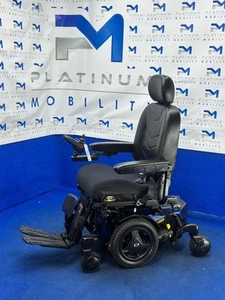 Quantum Edge 3 Stretto Powerchair – 4mph, Compact Electric Wheelchair (1198) - Picture 1 of 8