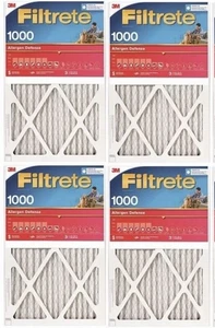 Confezione 4 Filtrete 1000 Filtro Aria Difesa Allergeni Misura 16x20x1 - Foto 1 di 2
