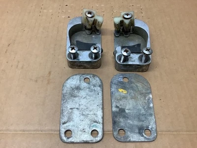 1955-56 Packard 400 Clipper Caribbean PORTA STRIKER PLATES usado fabricante de equipamento original estado muito bom - Imagem 1 de 3