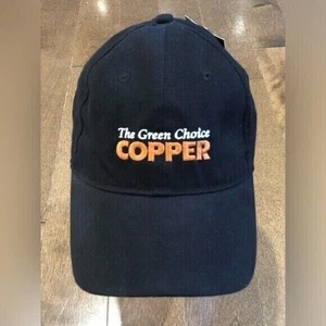 The Green Choice Copper NWT black hat cap - Picture 1 of 4