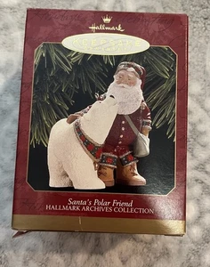 Decorazione Hallmark "L'amico polare di Babbo Natale" - Foto 1 di 2