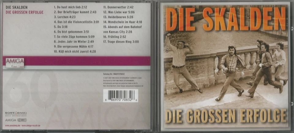 DIE SKALDEN CD DIE GROSSEN ERFOLGE AMIGA DDR wie neu - Bild 1 von 1