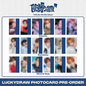 [PreSale] TWS 4th Mini Album Play Hard 2nd Lucky Draw Photocard Compact ver KPOP - Picture 1 of 24
