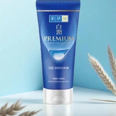 2x Hada Labo Premium Whitening Face Wash 100g  Brightening Cleanser for All Skin - Image 1 of 3