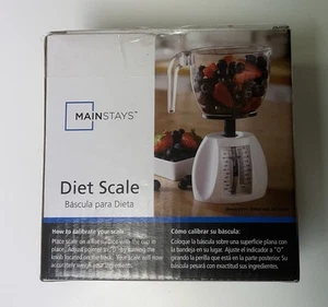 Mainstays Kitchen Diet Scale Weighs up to 2 lbs. Cup Included - Picture 1 of 1