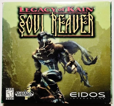 Legacy of Kain: Soul Reaver (PC CD-ROM, 1999) CIB w/ Manual & Eidos Demo Disc - Image 1 of 3