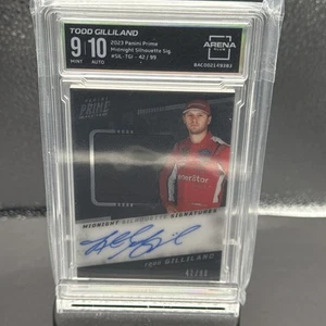 Todd Gilliland 2023 Panini Prime Racing Midnight Silhouette Sig /99 ArCl 9/10 - Picture 1 of 3