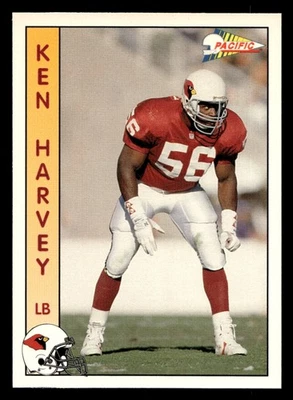 1992 Pacific Ken Harvey #244 Phoenix Cardinals - Image 1 of 2