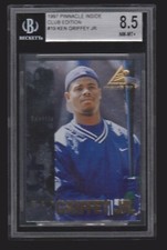 1997 PINNACLE INSIDE CLUB EDITION FOIL PARALLEL #19 KEN GRIFFEY JR BGS 8.5 9/10