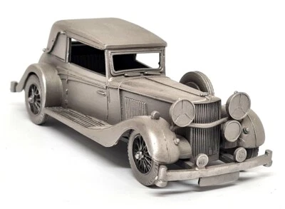 Danbury Mint - Alvis Speed 25 1936 Pewter 11cms Model Car — 第 1/4 张图片