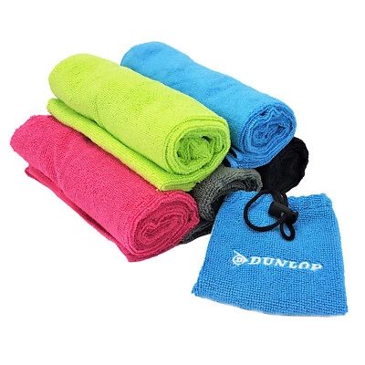 Sporthandtuch Mikrofaser Reisehandtuch 5-er SET Trekking Fitness Travel Handtuch - Bild 1 von 4