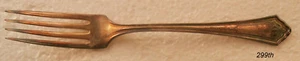 1929 - ONEIDA COMMUNITY "Winthrop" Fork @ 7-3/8" - Picture 1 of 4
