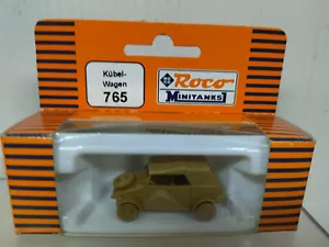 VOLKSWAGEN TYP 181 KUBELWAGEN GERMANY WW 2 1:87 H0 MINITANKS 765 ROCO (ORANGE) - Imagen 1 de 2