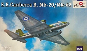 1/144 Cold War Bomber: EE Canberra Mk20/62 [RAAF/Arg.] #1428  : AMODEL - Picture 1 of 4