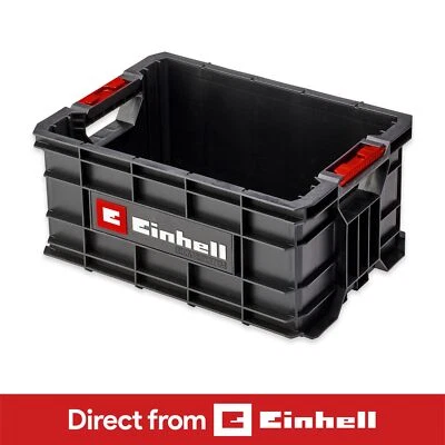 Einhell System Carrying Case Basket E-Case 90kg Load Red Reinforced Durability