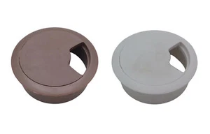 Kabeldurchlassdose Kabeldurchführung Kabeldurchlass Ø67mm Schreibtisch Öffnung - Bild 1 von 3