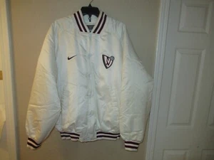 vtg retro! NIKE New Jersey Brooklyn NETS JACKET NBA BASKETBALL Kyrie Durant - Picture 1 of 8