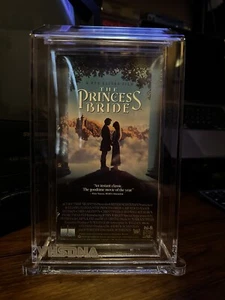 The Princess Bride (VHS 1988 Sealed) Beckett GRADED 9.0 New line Watermark - Picture 1 of 6