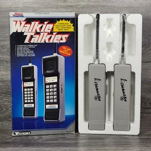 VTG 1990 Sound Master Walkie Talkies Chicken Of The Sea Logo Promo Advertising - Afbeelding 1 van 24