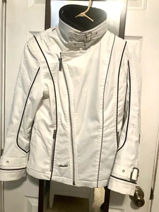 DAMEN GRÖSSE 8 WEISS SCHWARZ SPYDER SNOWBOARD SKI VOLLER REISSVERSCHLUSS XTL 10000 - Bild 1 von 9