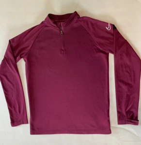 Kids Nike Maroon top, long sleeve size M 10-11 years 137-147cm activear - Picture 1 of 7
