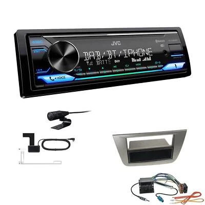 JVC Digital Autoradio DAB Bluetooth für Seat Altea Altea XL anthrazit mit Canbus - Bild 1 von 4