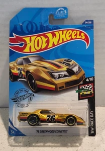Chevy Greenwood Corvette Col. #34/250 HW Race Day 4/10 1976 Hot Wheels '76 - Imagen 1 de 4