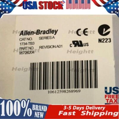 AB 1734-TB3 POINT I/O Module PLC  Sealed 1734TB3 US Free Tax - Image 1 of 4