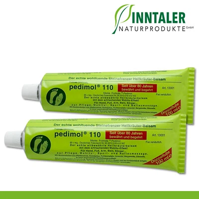Frohnes 2 x 100 ml Original Pedimol 110 Steinefrenzer Heilkräuter-Balsam
