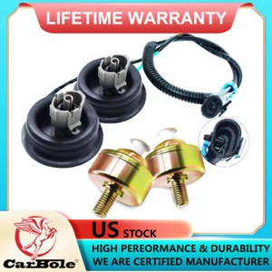 2Pcs Knock Sensor 12601822 12589867 For GM LS1 LQ4 LQ9 6.0 5.3 5.7 Knock harness - Picture 1 of 12