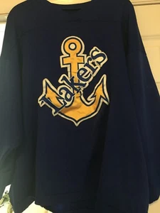CCHA LAKE SUPERIOR STATE GAME WORN PRACTICE HOCKEY JERSEY - Picture 1 of 1