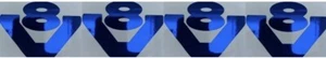 Scania V8 Badge Truck Vinyl Stickers Set Of 4 10x7cm - Picture 1 of 5
