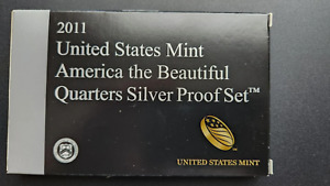 2011 United States Mint - America The Beautiful Quarters Silver Proof Set