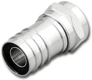 RFF-7753, "F" Type Male Crimp for RG-6 Cable (F-6 ALM Standard) ~ 10 Pack - Picture 1 of 1