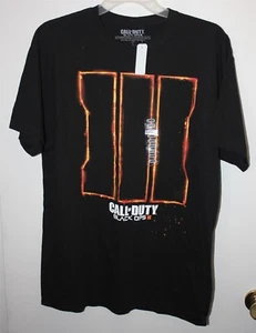 T-shirt Call Of Duty Black Ops III taglia L nuova con etichette nuova con etichetta COD Activision - Foto 1 di 3