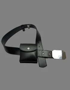 Skywalker Jedi Belt – 100% Real Leather, Luke Skywalker ROTJ with Saber Clip - Picture 1 of 5