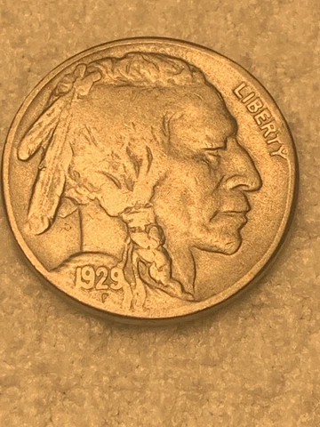 1929 S Buffalo nickel error - DDO Cover