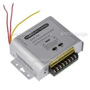 New Voltage AC110-260V To DC12V 5A Power Supply For Door Access Control - Bild 1 von 3